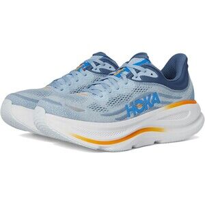 NIB Hoka One Men's Bondi 9 Running Athletic Sneakers DNP BLUE‎ ORANGE SZ 9.5 NIB
